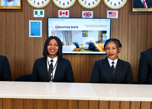 A Warm Welcome at the Front Desk