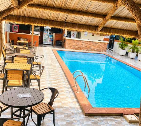 Pool Side View